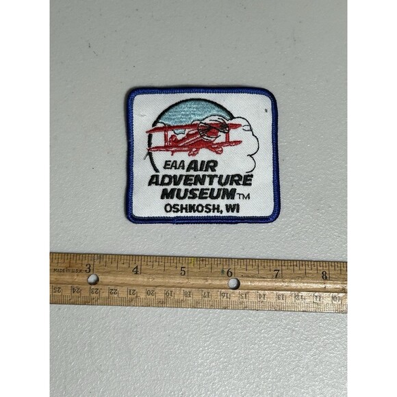 Air Adventure Museum Oshkosh WI EAA Aviation Flight Patch Aeronautic Memorabilia - Picture 1 of 2